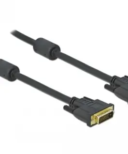 Удължителен кабел Delock DVI 24+1 мъжко > DVI 24+1 женско 3 m