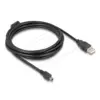 Кабел Delock USB 2.0 мъжко към mini-B USB 2.0 мъжко двойно екраниран трансфер до 480 Mb/s 3.0м