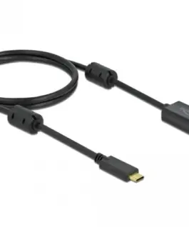 Кабел Delock USB-C - HDMI (DP Alt Mode) 4K 60 Hz 1 m Черен