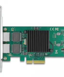 Карта PCI Express x4 Delock към 2 x RJ45 Gigabit LAN i82576