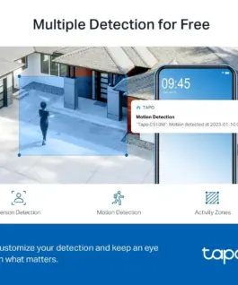 Външна охранителна WiFi камера TP-Link Tapo C510W - 2K
