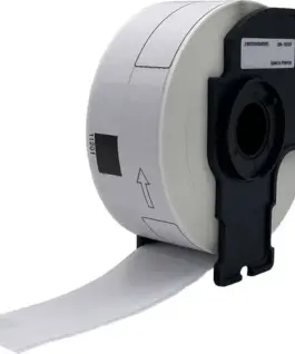 Alternative view of ЛЕНТА ЗА ЕТИКЕТНИ ПРИНТЕРИ BROTHER ТИП QL - STANDARD ADDRESS LABEL - 29 mm x 90 mm x 400 - DK11201 (DK-11201) - PN LB-11201 - NEOMAX