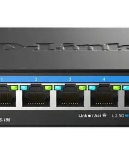Суич D-Link DMS-105/E 5 портов 2.5G Multi-Gigabit