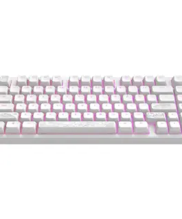 Alternative view of Геймърскa механична клавиатура Dark Project ALU81A Terra Nostra White RGB