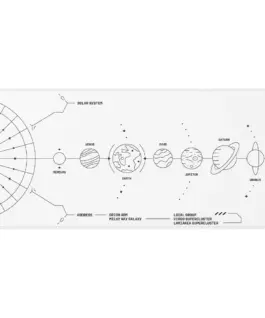 Геймърски пад Dark Project - Terra Nova White XL