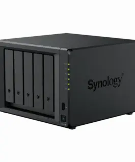 Alternative view of Мрежов сторидж Synology NAS DS1525+, за 5 диска, AMD Ryzen V1500B, 8GB DDR4 SODIMM