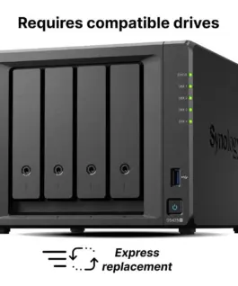 Мрежов сторидж NAS Synology DS425+4-bay за  3.5" 2.5" 2 x M.2 NVMe