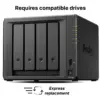 Мрежов сторидж Synology NAS DS925+ за 4 диска AMD Ryzen V1500B 4GB DDR4
