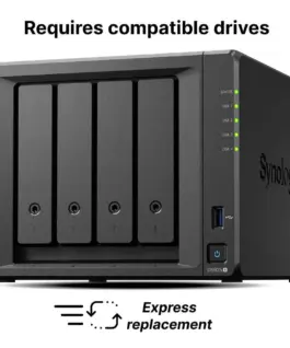 Мрежов сторидж Synology NAS DS925+ за 4 диска AMD Ryzen V1500B 4GB DDR4