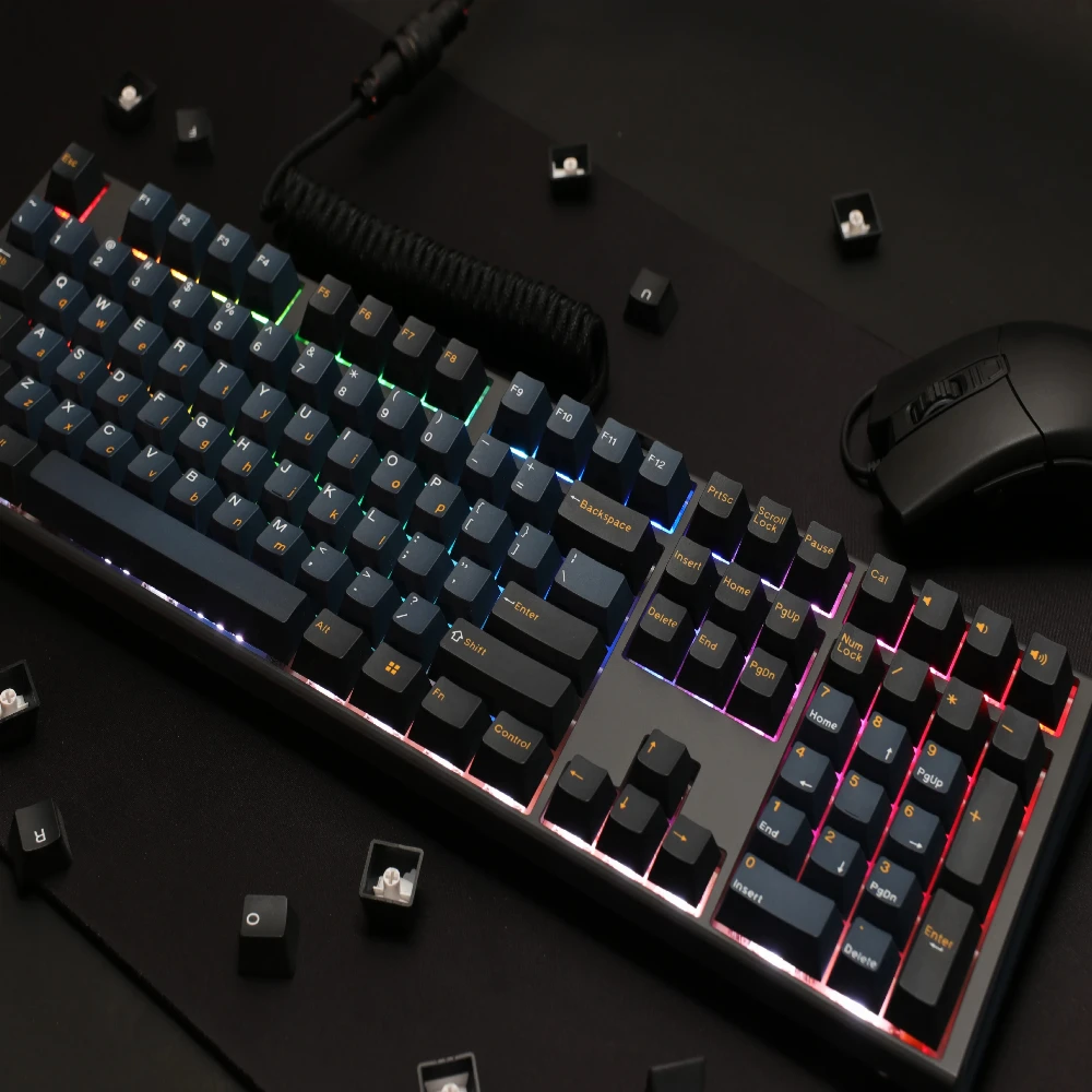 Ducky професионална геймърска механична клавиатура Professional Gaming Mechanical Keyboard One 3 Pro Nazca Line - 8K, Cherry MX2A RGB Silent Red [Linear] - Image 5