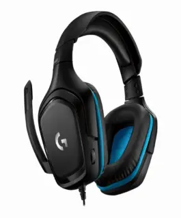 ГЕЙМЪРСКИ СЛУШАЛКИ LOGITECH ZG432 – Black-Cyan – PN