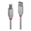 КАБЕЛ USB LINDY - USB to USB-B - USB 2.0 Type A to B Cable - Anthra Line - 20 m - Grey - PN