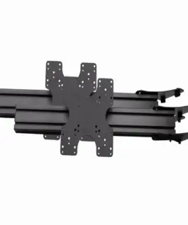 Alternative view of Удължително рамо за монитор Next Level Racing Elite Freestanding Triple Monitor Carbon Grey