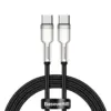 Кабел Baseus Cafule Series Type-C към Type-C 100W 1м черен