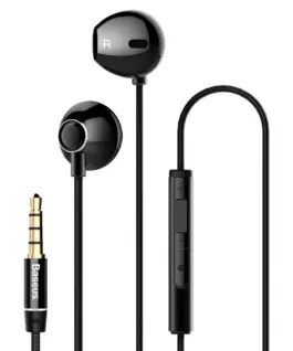Слушалки с микрофон Baseus Encok H06 NGH06-01 jack 3.5 мм черни