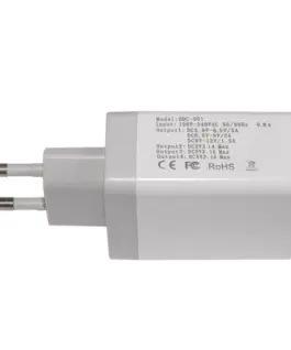 Makki бързо зарядно Fast Charger – QC3.0+3xUSB 30W White –