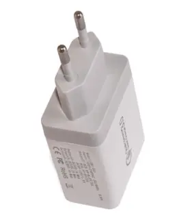 Makki бързо зарядно Fast Charger – QC3.0+3xUSB 30W White –
