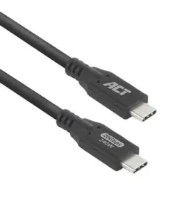 ACT Кабел USB-C - USB-C 0.5 м / USB4 20Gbps 240W