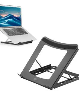 Сгъваема стойка за лаптоп ACT AC8145 5 позиции Черен