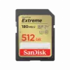 Карта памет SANDISK Extreme SDXC 512GB UHS-I Class 10 U3 V30