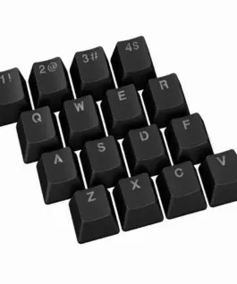 Капачки за механична клавиатура ENDORFY - 124 бр PBT - Черно