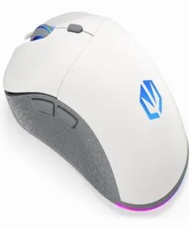 Геймърска безжична мишка ENDORFY Gem Plus - Onyx White