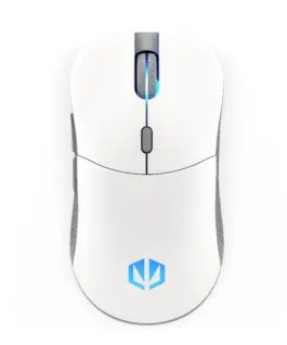 Геймърска безжична мишка ENDORFY Gem Plus - Onyx White