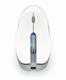 Геймърска безжична мишка ENDORFY Gem Plus - Onyx White