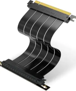 Кабел EZDIY-FAB Riser Cable Right Angle 200mm PCI-E x16 4.0