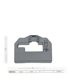 ЛЕНТА ЗА МАТРИЧЕН ПРИНТЕР SAGEM TX 20/35E/2000 - OUTLET - Black - PN F60516 - 6 m x 13 mm -