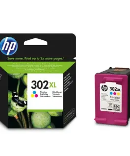 ГЛАВА ЗА HEWLETT PACKARD DeskJet 1110 Printer/2130 All-in-One/3630 All-in-One/HP ENVY 4520 All-in-One Printer/OfficeJet 3830/4650 All-in-One Printers – Color – HIGH CAPACITY – /302XL/ – PN