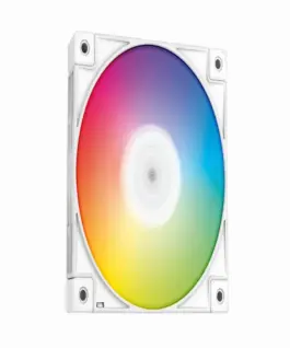 Alternative view of DeepCool Комплект вентилатори Fan Pack 3-in-1 3x120mm - FC120 White, Addressable RGB