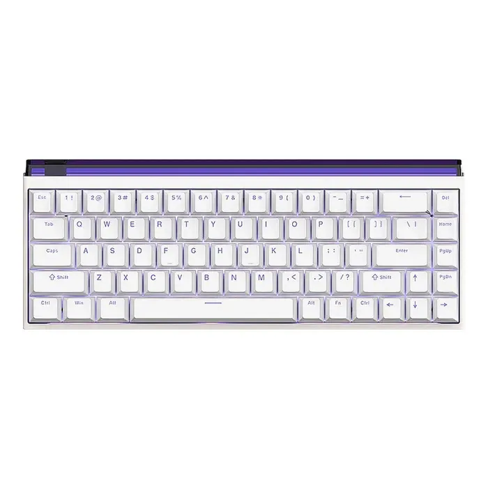 Madlions професионална геймърска механична клавиатура Professional Gaming Mechanical Keyboard NANO 68 WH - 8K Magnetic Amber Pro Switches (English