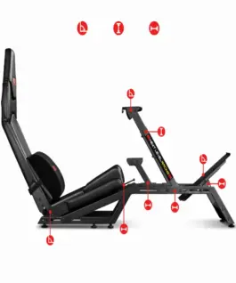 Геймърски стол Next Level Racing Cockpit Racing Simulator F-GT