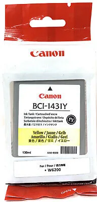 ГЛАВА ЗА CANON W6200/W6400 - Yellow - Pigment - ink tank - BCI1431Y (BCI-1431Y) - PN