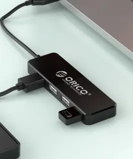 Orico хъб USB2.0 HUB 4 port Black – FL01-BK