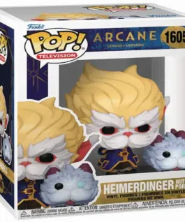 Alternative view of Фигурка Funko Pop! Television: Arcane LoL S1 -Heimerdinger with Poro #1605