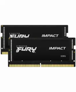 Памет за лаптоп Kingston FURY IMPACT 64GB SODIMM DDR5 5600MHz CL40