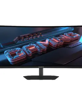 Геймърски Монитор Gigabyte G34WQC2 - 34" VA 1500R WQHD (3440x1440) 200Hz 1ms VESA Display