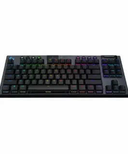 Alternative view of Безжична геймърска механична клавиатура Logitech G915X Lightspeed TKL - Tactile Switch