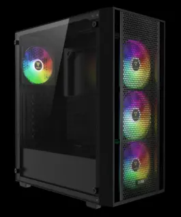 Gamdias кутия Case ATX – AURA GC2 Elite – Mesh