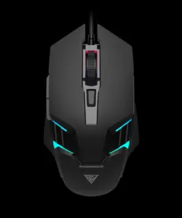 Alternative view of Gamdias геймърска мишка Gaming Mouse - AURA GS4 - 3600dpi