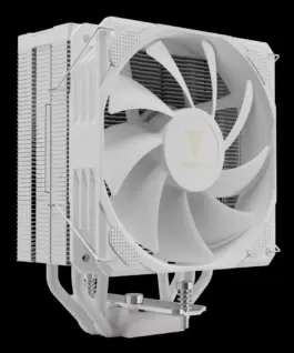 Alternative view of Gamdias охладител CPU Cooler - BOREAS E2 410 White - LGA1700/AM5