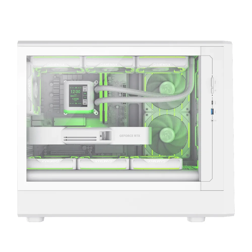 Gamemax кутия Case mATX - CLAW 360 WH - Image 57