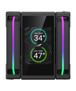 Gamemax охладител CPU Cooler Sigma 620 LCD Black – Addressable