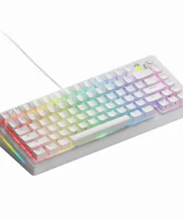 Alternative view of Геймърска механична клавиатура Glorious GMMK 3 75% White - Fox Linear Switches