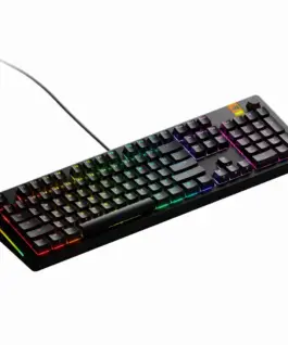 Alternative view of Геймърска механична клавиатура Glorious GMMK 3 HE 100% Black - Fox HE Switches