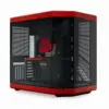 Кутия за компютър HYTE Y70 Tempered Glass Black/Red