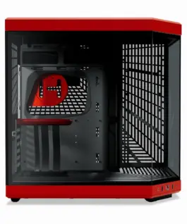 Кутия за компютър HYTE Y70 Tempered Glass Black/Red