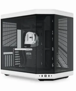 Кутия за компютър HYTE Y70 Tempered Glass Black/White